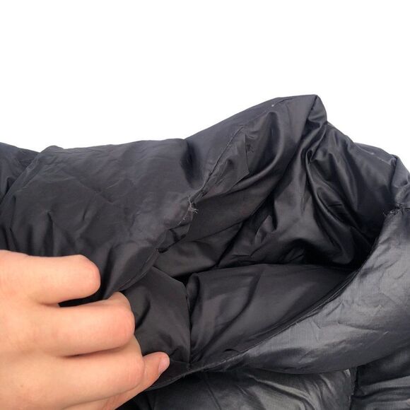 Vintage The North Face Nuptse Jacket Vest Black XXL Goose Down Jacket - Picture 9 of 15